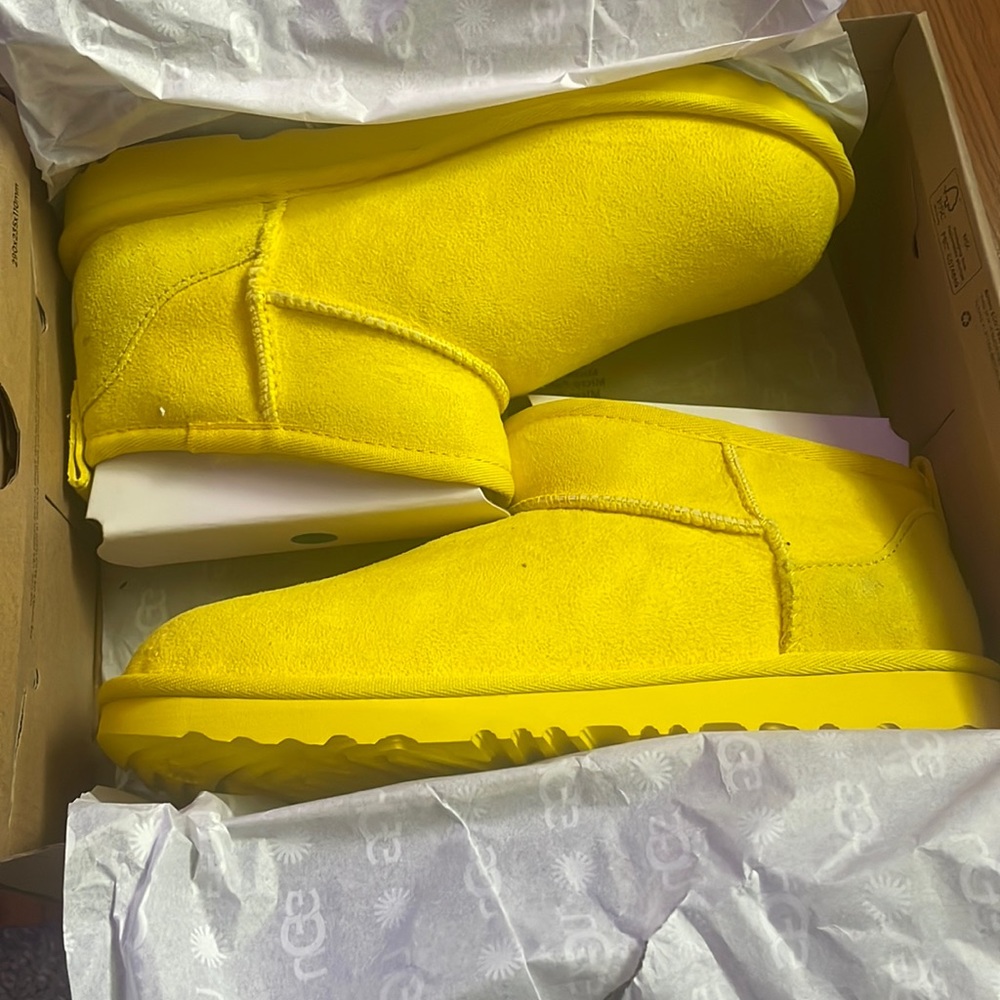 Yellow Ugg Boots